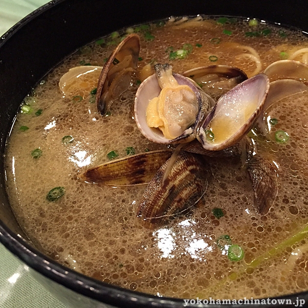 吉兆の蜊香湯麺