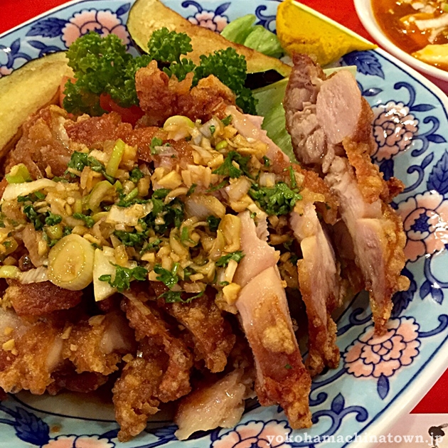 北京の油淋鶏