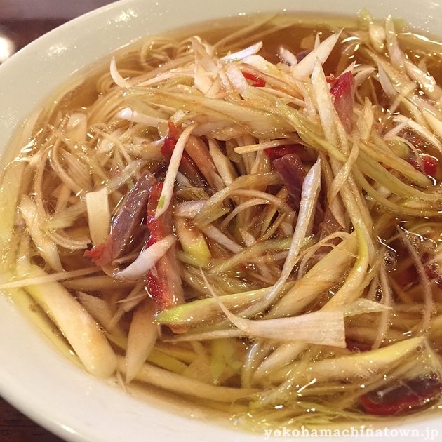 三和楼の葱油麺